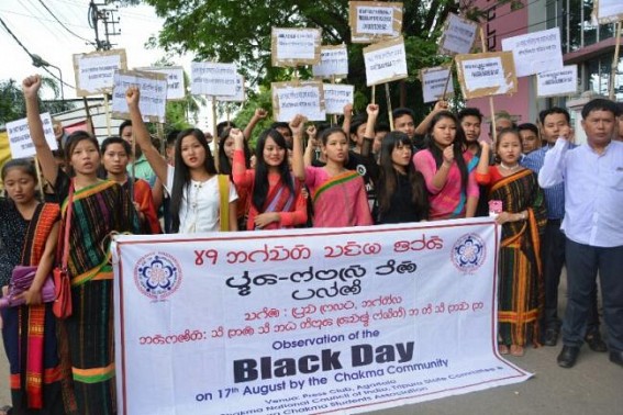 Chakma community observes Black Day Chakma community observes Black Day